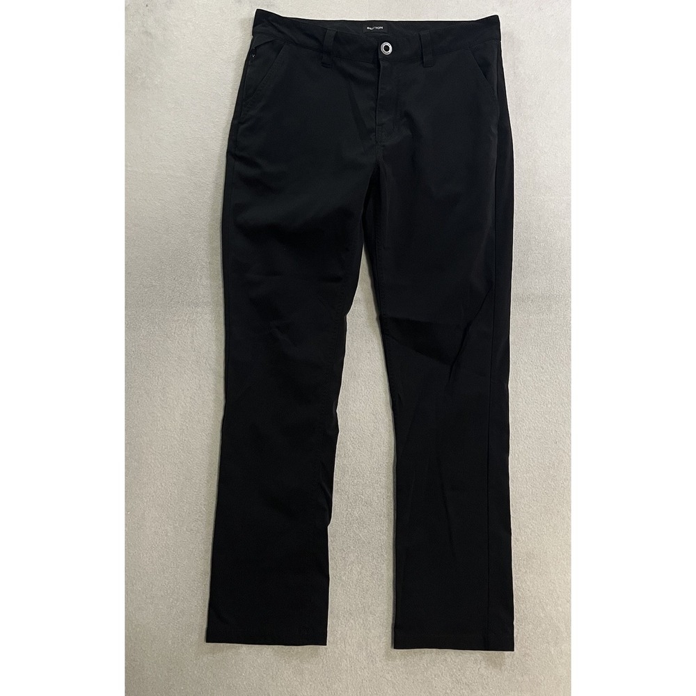 Brixton Nylon Pants Men's Size 34x30 Black Performance Golf Standard Fit